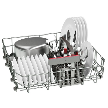 Masina de spalat vase Bosch SMS45GI01E, 12 seturi, 5 programe, Clasa A++, 60 cm, Inox anti-amprenta