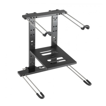 Stativ pentru laptop cu suport aditional, Adam Hall SLT 006 B Stativ pentru laptop cu suport aditional, Adam Hall SLT 006 B