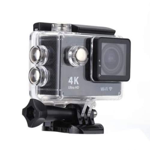 Camera video sport MCZ FullHD-4K, Full HD, Wi-Fi, HDMI, waterproof 30m, 2-inch, Silver