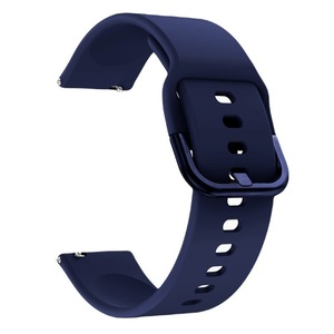 Curea pentru Garmin Venu / Vivoactive 3 / Amazfit BIP / Amazfit GTS / GTS 2 / GTS 3 / GTS 4 / MINI /Samsung Galaxy Watch 4 40/42/44/46mm / Samsung Galaxy Watch 5 40/44/45mm / Huawei Watch GT 2 42mm / GT 3 42mm / Elegant / 20mm / albastru marin