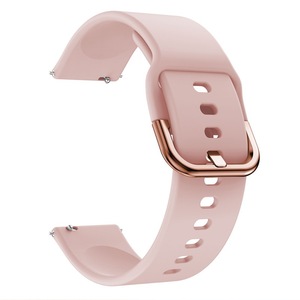 Curea pentru pentru Huawei Watch GT 2 42mm / GT 3 42mm / Elegant / Samsung Galaxy Watch 4 40/42/44/46 / Galaxy Watch 5 40/44/45mm / Amazfit GTS, 20 mm, roz