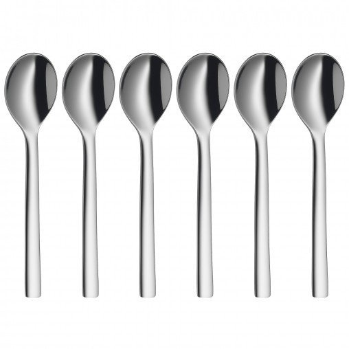 Set de 6 lingurite, WMF, Inox, 11 cm, Argintiu