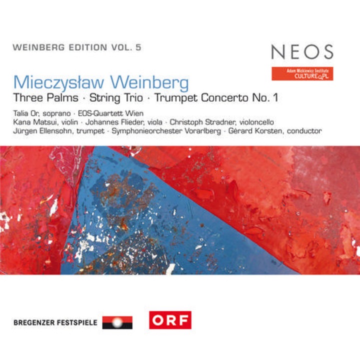 Mieczyslaw Weinberg - Three Palms / String Trio / Trumpet Concerto No.1 CD