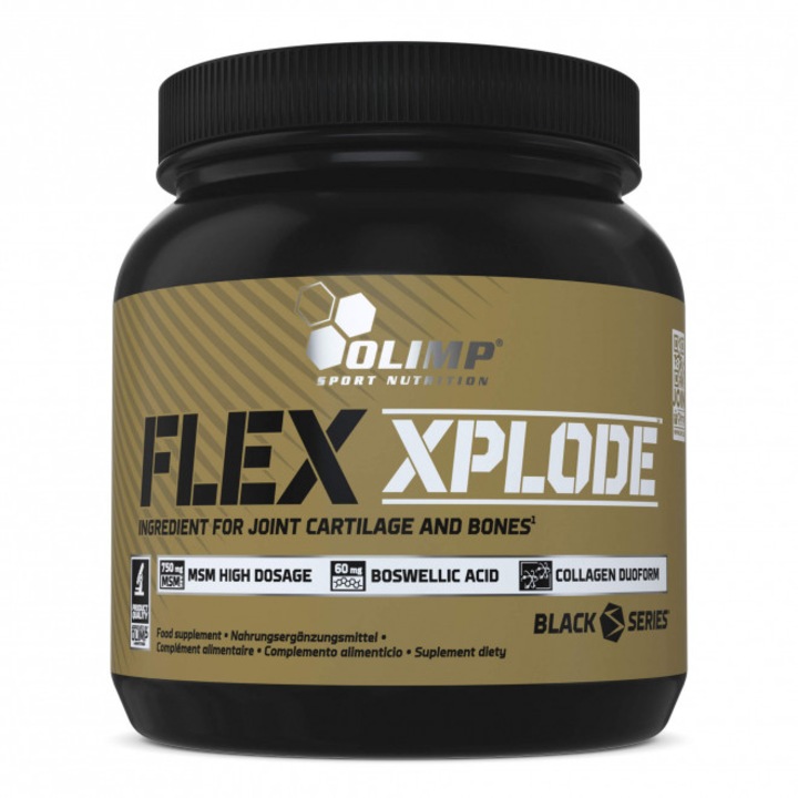Хранителна добавка Olimp, Flex Xplode, Портокал, 360 гр