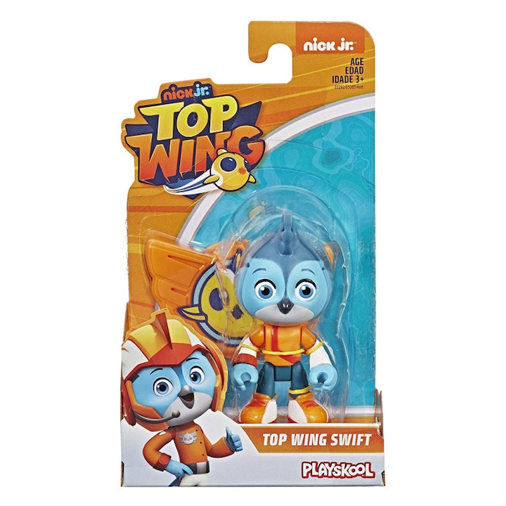 Екшън фигурка Hasbro, Bird Academy, Top Wing Swift, 7 см