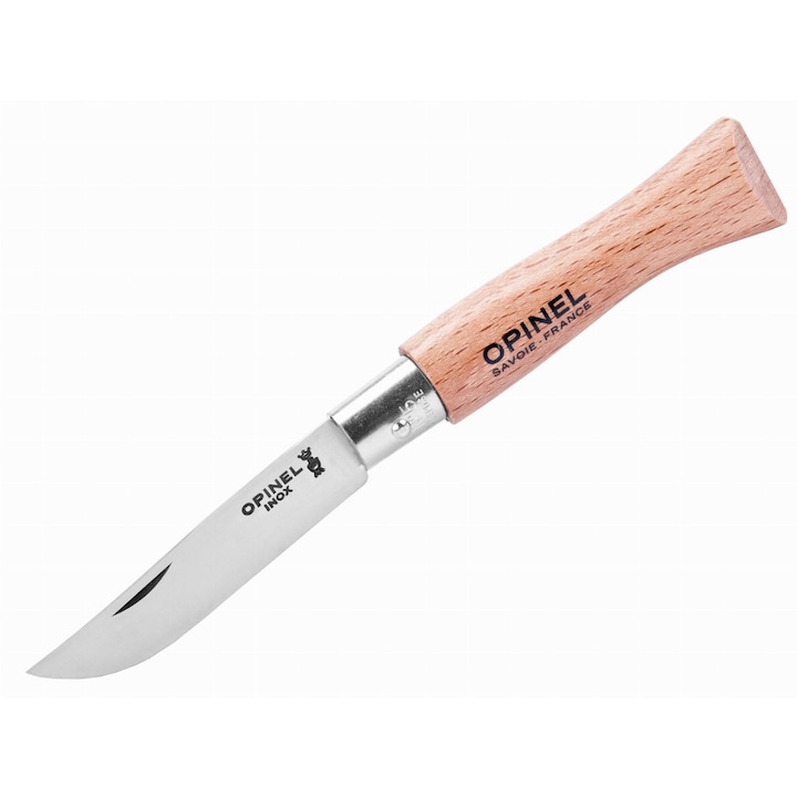 Briceag Opinel, No.5, 001072, Lama Inox 6 cm, Maro