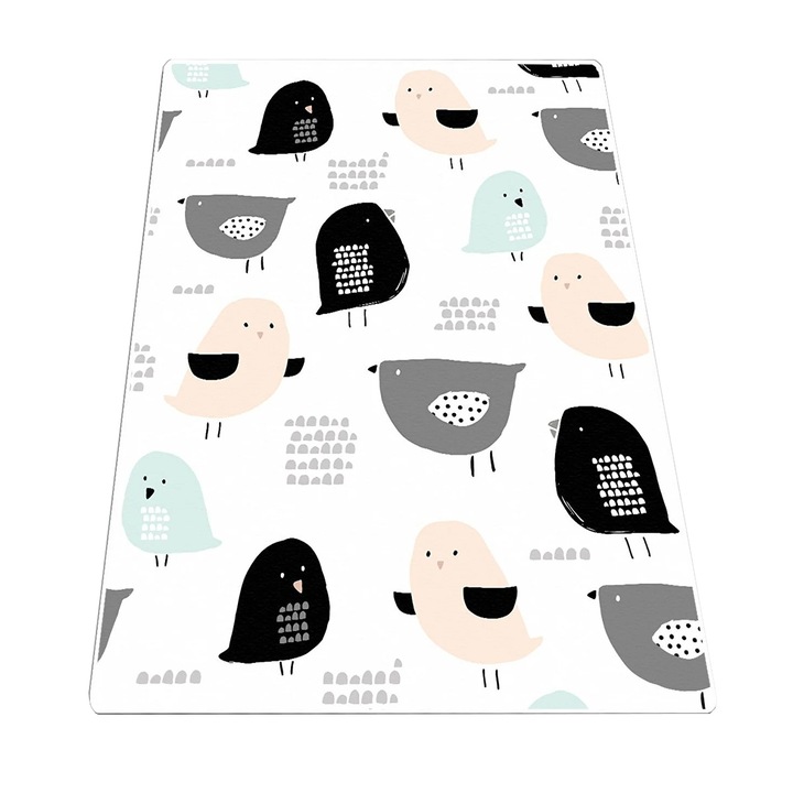 Кухненски килим Mignan, многоцветен, може да се пере, против плъзгане, 100 x 200 см