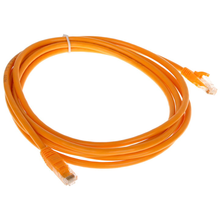 Patchcord UTP Cat.6 portocaliu - 3 m
