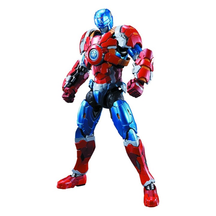 Figurina TechOn Avengers S.H. Figuarts Captain America, 16cm