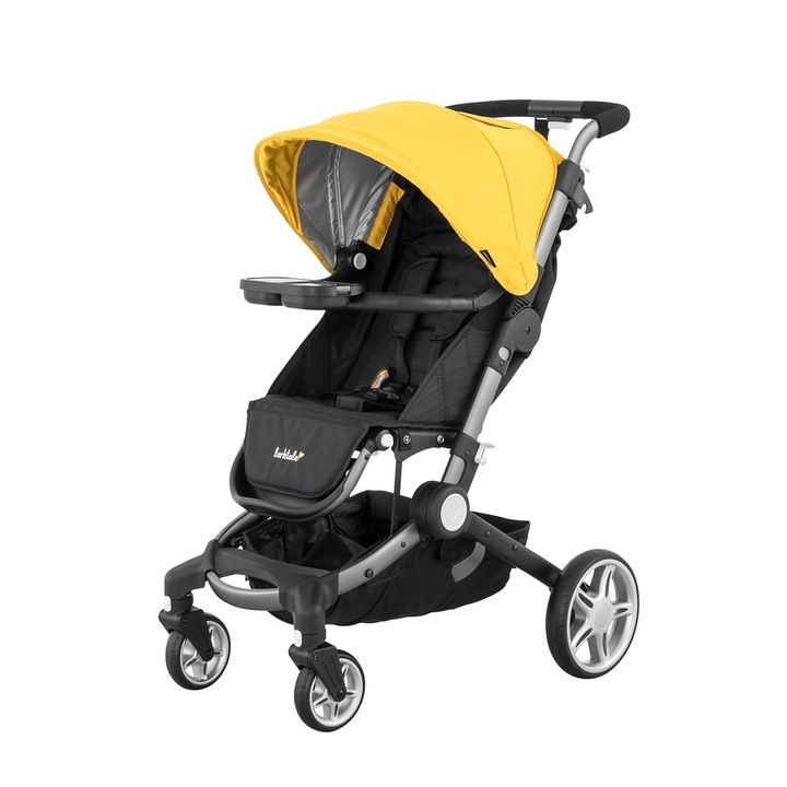 Carucior copii, Larktale, Coast, Pliabil, Multifunctional, Galben