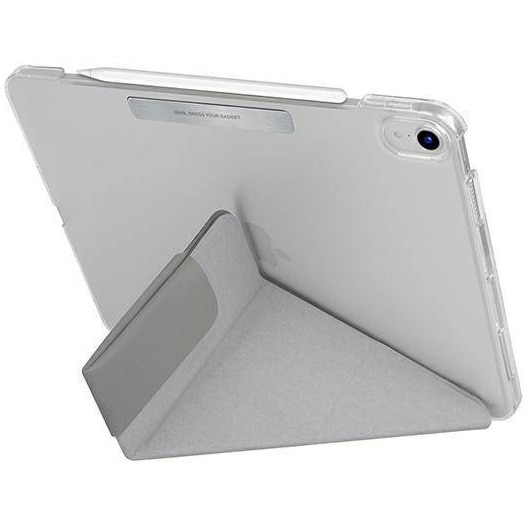Husa de protectie UNIQ Camden pentru iPad Air 10,9" (2020) Antimicrobial, Gri