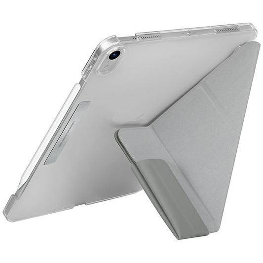 Husa de protectie UNIQ Camden pentru iPad Air 10,9" (2020) Antimicrobial, Gri