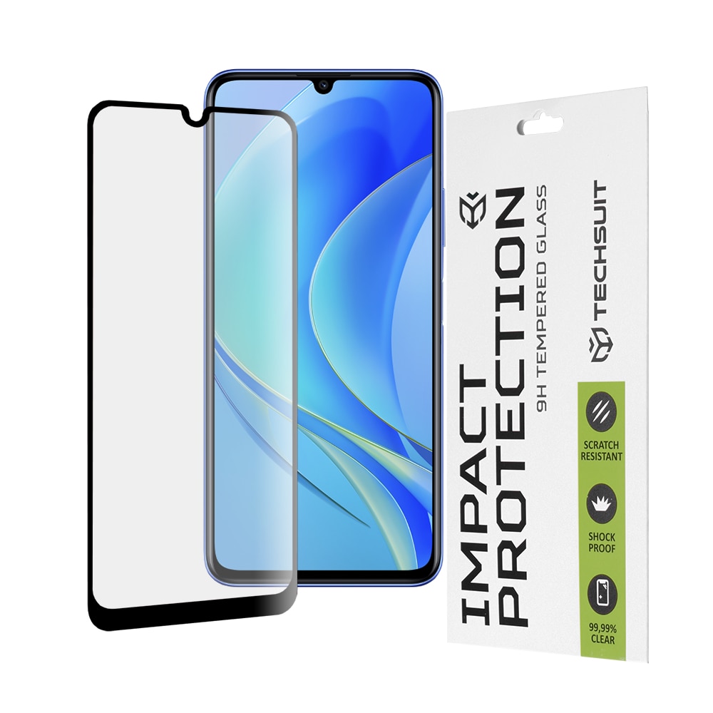 Folie protectie telefon, Smartphosis, Pentru Huawei nova Y70, Negru/Transparent