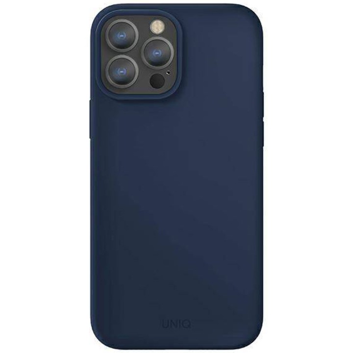 UNIQ Lino védőtok iPhone 13 Pro / 13-hoz, tengeri kék