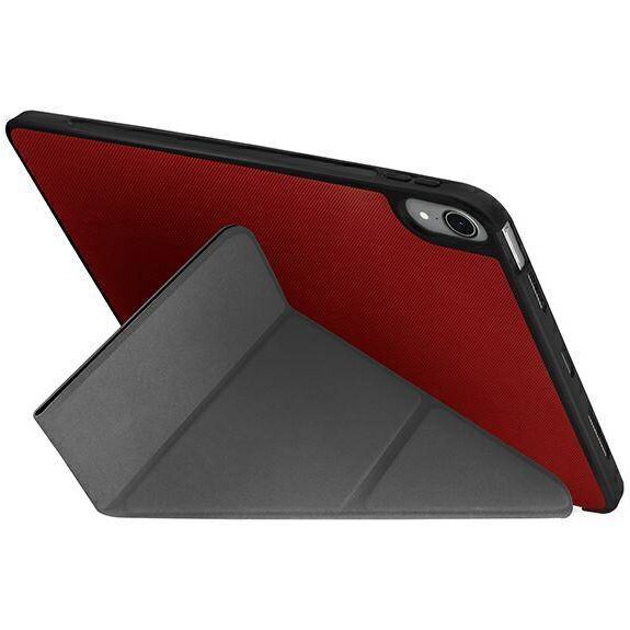 Husa de protectie UNIQ Transforma Rigor Antimicrobial pentru iPad Air 10,9 (2020), Coral Rosu