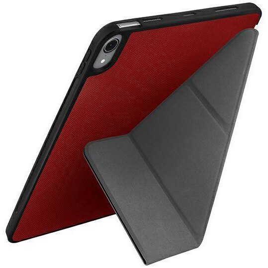 Husa de protectie UNIQ Transforma Rigor Antimicrobial pentru iPad Air 10,9 (2020), Coral Rosu