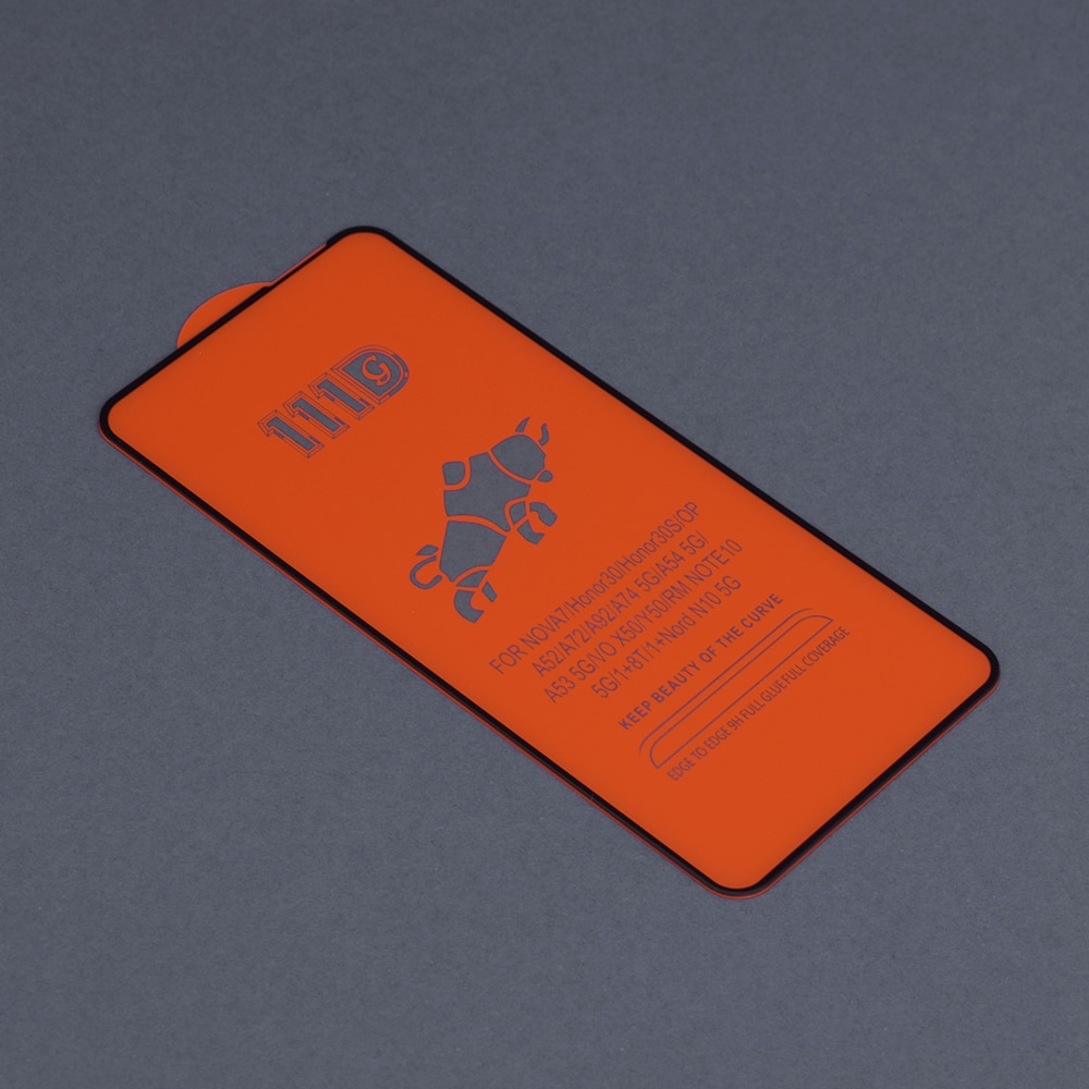 Folie pentru Realme GT Neo2, GT2, GT Neo 3T, GT Neo 3T Dragon Ball Z Edition, Techsuit 111D Full Cover, Full Glue Glass, Black