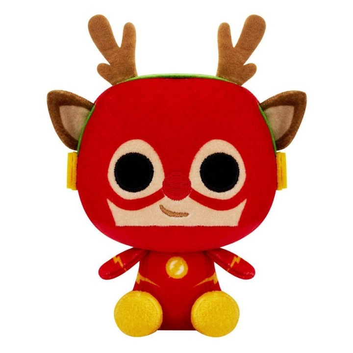 Фигура DC Comics Holiday 2022 POP! Плюшен The Flash, 10 см, многоцветен