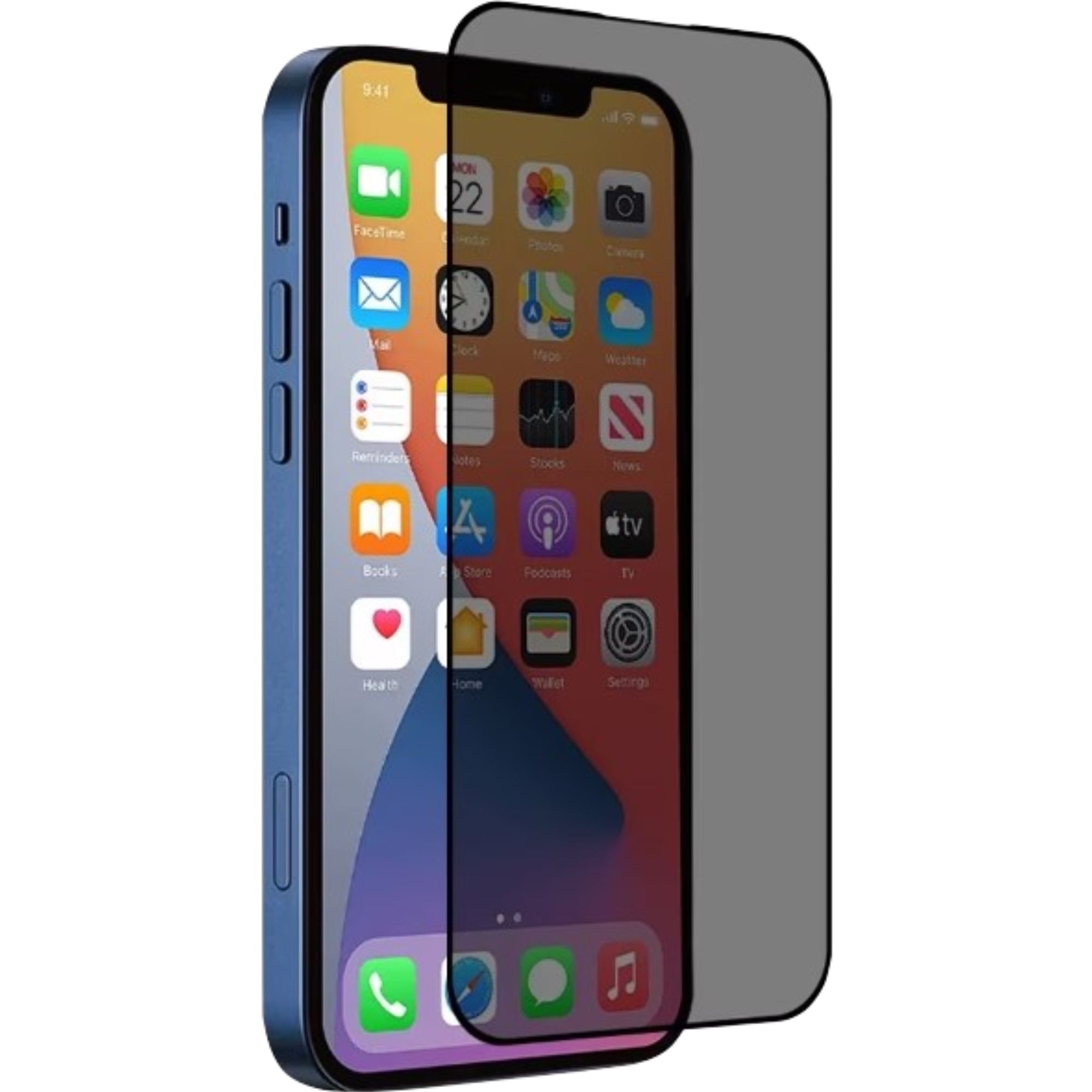 Folie Sticla pentru Samsung A51 Full Glue Privacy Negru