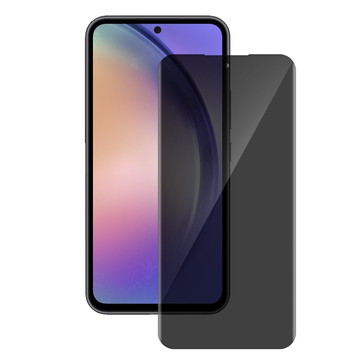 SILKASE Adatvédelmi fólia Samsung Galaxy A54-hez, képernyővédő, szilikon