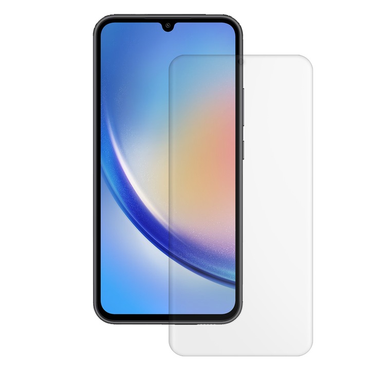 SILKASE matt fólia Samsung Galaxy A34-hez, képernyővédő, szilikon