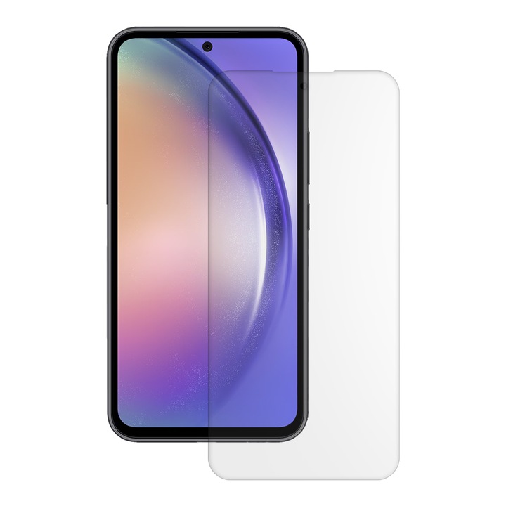 SILKASE matt fólia, Samsung Galaxy A54-hez, képernyővédő, szilikon