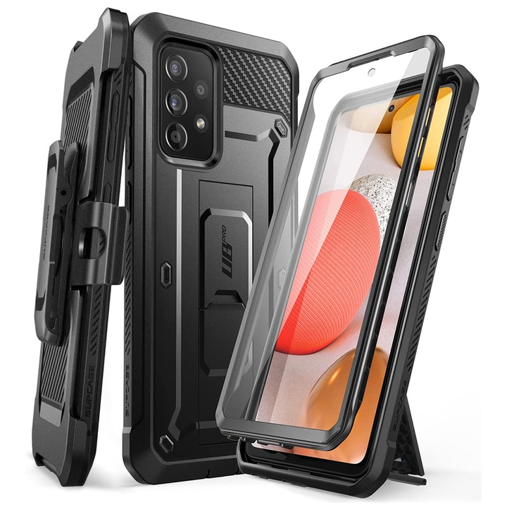 Защитен калъф Supcase Unicorn Beetle Pro, за Samsung Galaxy A33 5G, Топ анти-ударна технология, Иновативна система за защита, Черен