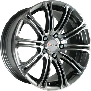 Janta aliaj AVUS Ac-Mb1 Anthracite Polished 9.5x20 5x120 et37 Janta aliaj AVUS Ac-Mb1 Anthracite Polished 9.5x20 5x120 et37