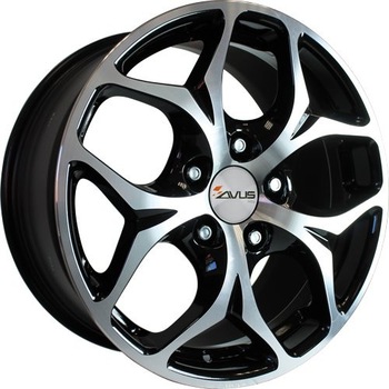 Janta aliaj AVUS Ac-Mb2 Black Polished 8.5x18 5x120 et46 Janta aliaj AVUS Ac-Mb2 Black Polished 8.5x18 5x120 et46