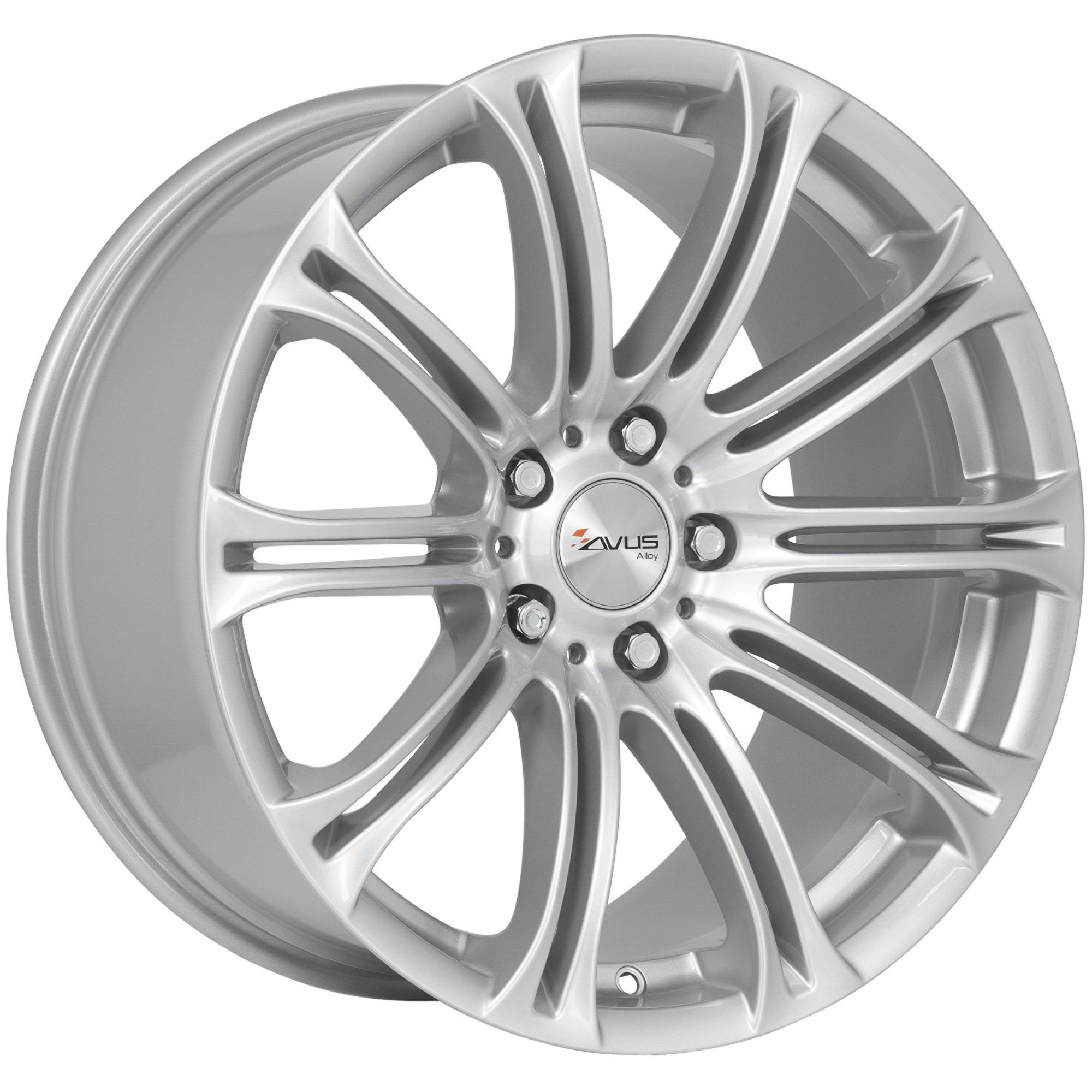 Janta aliaj AVUS Ac-Mb1 Dark Silver 8.0x18 5x120 et34