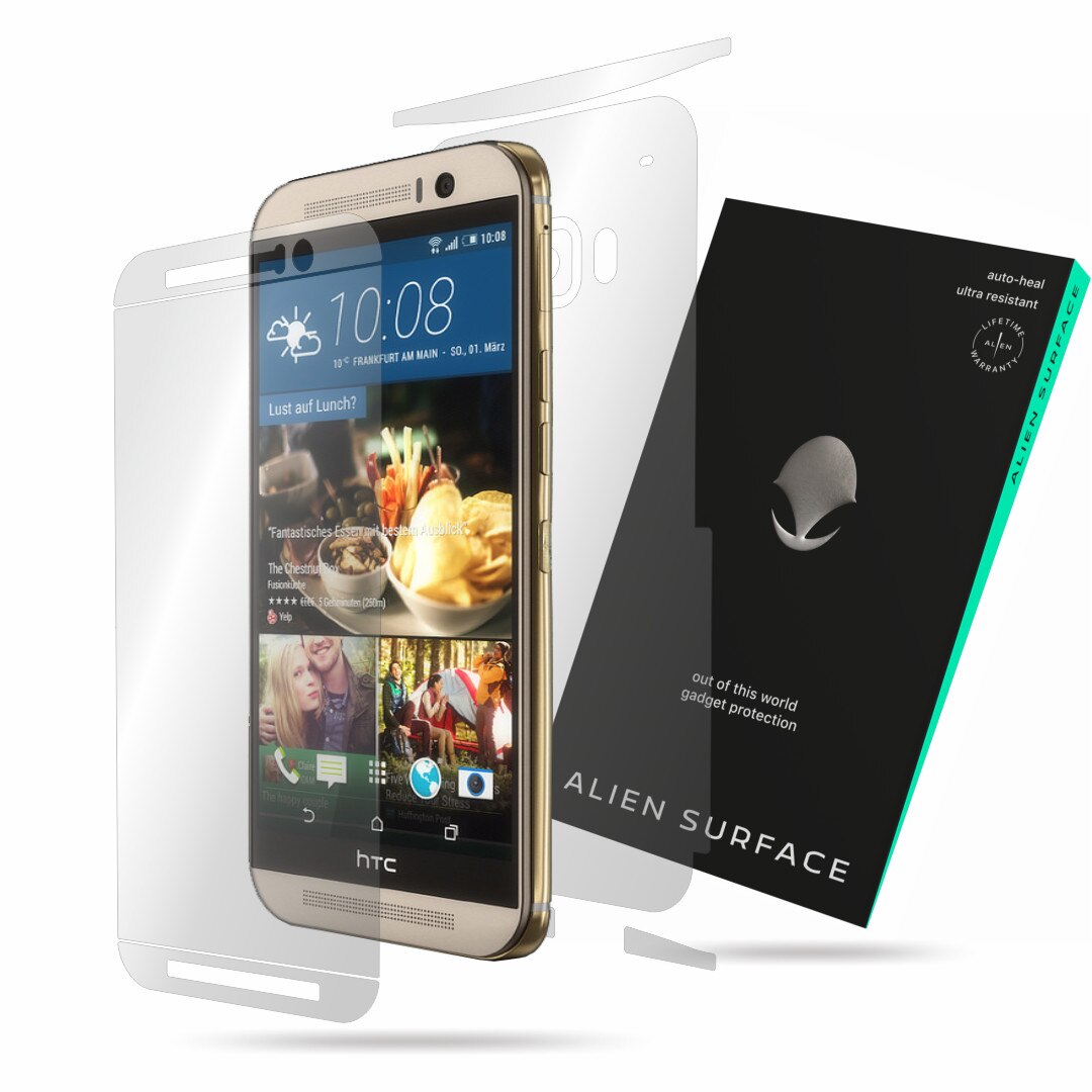 Folie Alien Surface, HTC One M9s, protectie ecran, spate, laterale