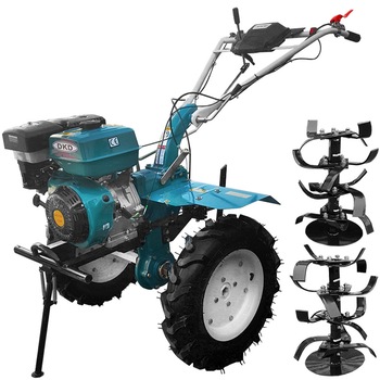 Set Motocultor profesional DKD HS 1100D, 13 CP, roti cauciuc, freze reglabile 90-120 cm Set Motocultor profesional DKD HS 1100D, 13 CP, roti cauciuc, freze reglabile 90-120 cm