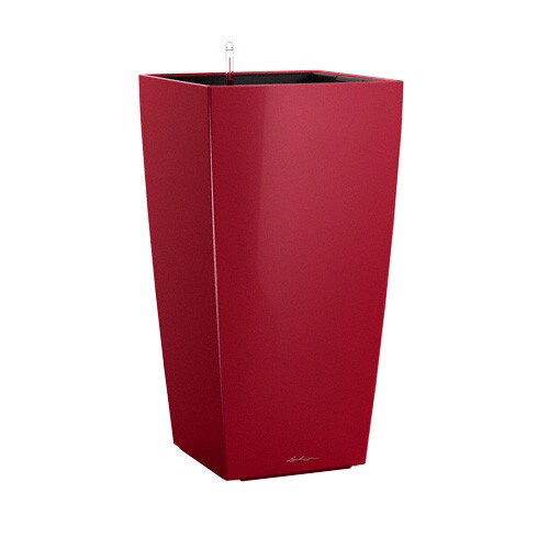 Ghiveci Lechuza Cubico Premium 22/41CM - set rosu 18479