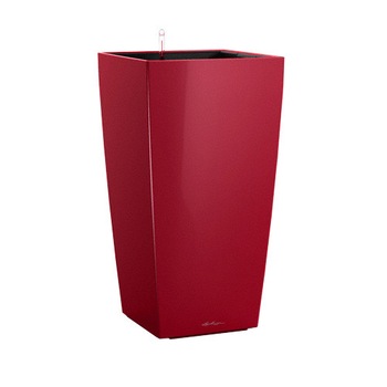 Ghiveci Lechuza Cubico Premium 22/41CM - set rosu 18479 Ghiveci Lechuza Cubico Premium 22/41CM - set rosu 18479