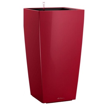 Ghiveci Lechuza Cubico Premium 30/56CM - set complet rosu 18183 Ghiveci Lechuza Cubico Premium 30/56CM - set complet rosu 18183