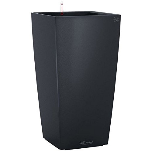 Ghiveci Lechuza Cubico Color 30/56CM - set complet gri inchis/slate 13138