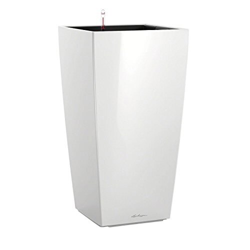 Ghiveci Lechuza Cubico Premium 22/41CM - set alb 18460