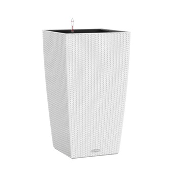 Ghiveci Lechuza Cubico Cottage 40/75CM - set alb 15246 Ghiveci Lechuza Cubico Cottage 40/75CM - set alb 15246