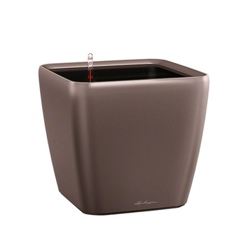 Ghiveci Lechuza Quadro Premium 21/20CM LS - set complet espresso 16121 Ghiveci Lechuza Quadro Premium 21/20CM LS - set complet espresso 16121