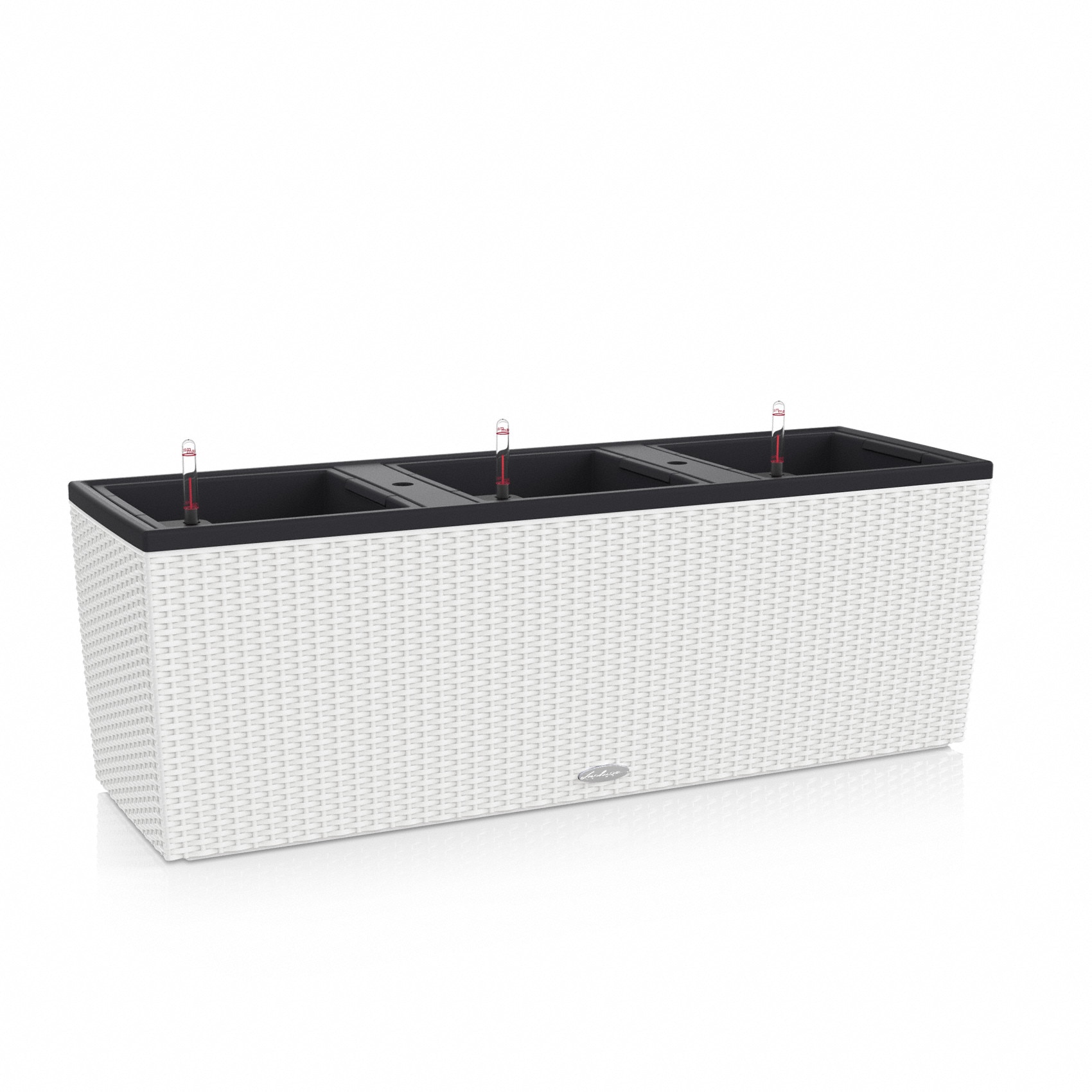 Ghiveci Lechuza Trio Cottage 40 130/42/44 - set alb 15020