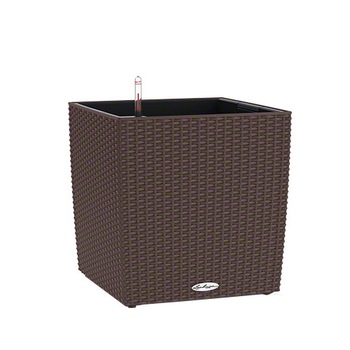Ghiveci Lechuza Cube Cottage 30 - set mocha 15375 Ghiveci Lechuza Cube Cottage 30 - set mocha 15375