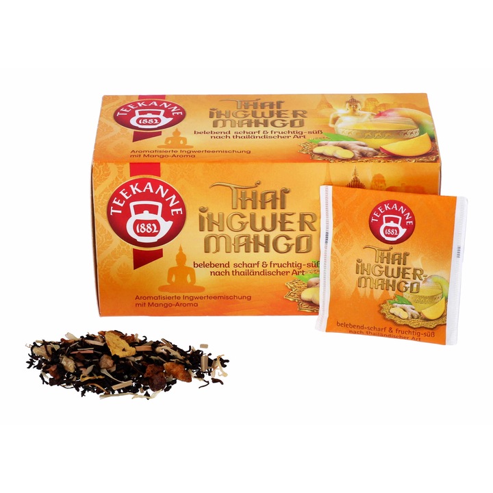 Ceai de fructe, Teekanne, Mango, Pliculete, 45 g