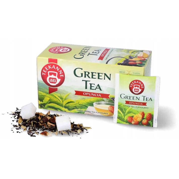 Ceai verde, Teekanne, Aroma Opuntia, Natural, 35 g