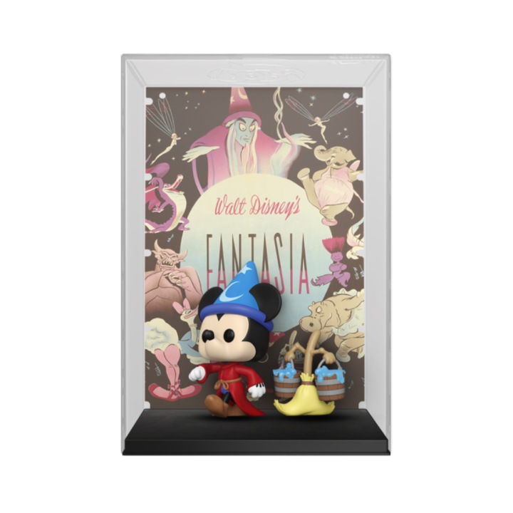 Фигурка Funko Pop Movie Posters Disney 100th Sorcerers Apprentice Mickey With Broom 10 cm