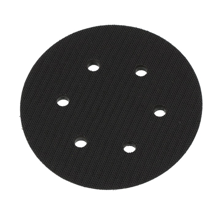 Disc pentru slefuit, 6 orificii, 150mm, Negru