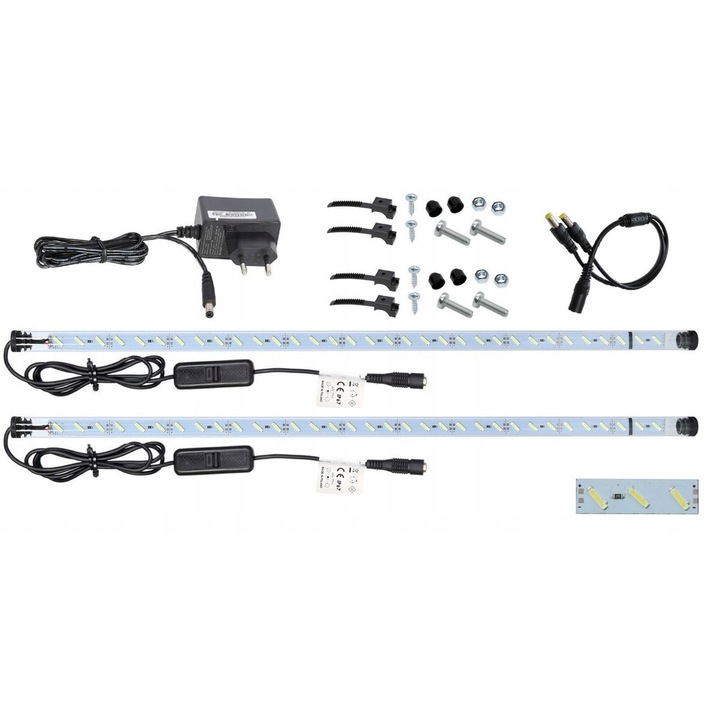 Set 2x Lampa LED pentru acvariu 8520 2x30cm