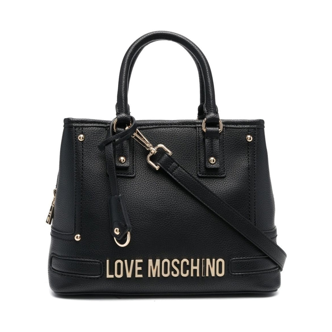 Geanta de umar dama, Love Moschino, Poliuretan, Negru eMAG.ro