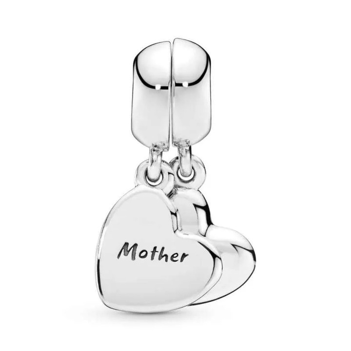 Talisman Argint 925, Charm compatibil Pandora – Mother and son