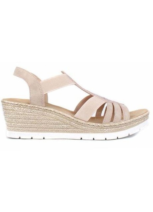 Sandale Piele, Roz 46854, Roz