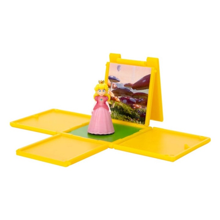 Фигурата на Super Mario Bros. Филм Мини праскова, 3 см, многоцветен